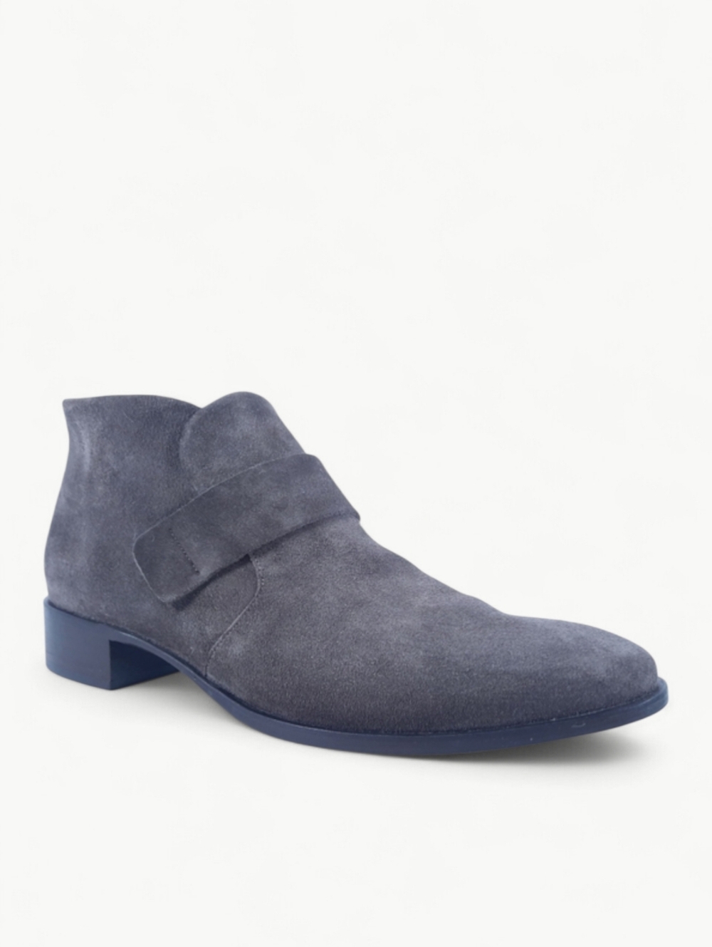COCLICO Womens Handmade Minimalist Taupe Suede Ankle Boots Booties 9